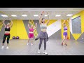 25 Minute Aerobic + Walking Exercises to Lose Belly Fat | Zumba Class