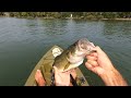 BIG JUMP!!  Bass Gets Massive Air from Kayak