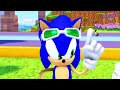 👾 PIXEL SONIC Cyber Station - Sonic Speed Simulator (ROBLOX) 🔵💨