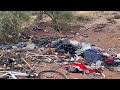 Hidden Homeless Camp in Tonto National Forest