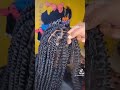 Easy crochet passion twist done by JaHair Salon.