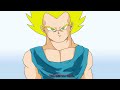 Vegeta meets Yujiro Hanma l Fan Animation