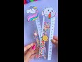 DIY paper Ruler 📏 handmade paper Ruler #shorts #tonniartandcraft #youtubeshorts #art