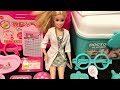 15.34 minutes satisfying with unboxing doctor barbie doll/ hello kittydoctor toys playsets/ASMR