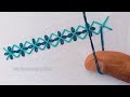 Attractive Embroidery Stitches for Beginners/New Embroidery Stitches By Hands/Embroidery Stitches