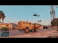 GTA 5 - The Train Heist + Five Star Escape