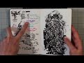 Completed Sketchbook Tour / Flip-through 2022 (Mostly Pen and Ink)