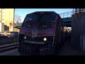Boston MA Commuter Trains | Fast MBTA action part 2!