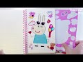 [ToyASMR] Decorate with Sticker Book Peppa Pig 🐷✨ #paperdiy #asmr #peppapig