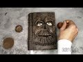 DIY Magic Book Cardboard Box 🎃 Волшебная книга из фильма своими руками из картона