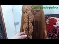 Fishtail Briad Hairstyle Tutorial #kashees inspired Hairstyle #youtubevedio #yt #youtube