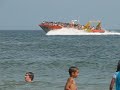 In the ocean in Wildwood, NJ August 2009