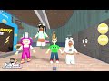 BOBBY PLAYS W/ CRYSTAL AND EMERALD IN ESCAPE SPONGEBOB OBBY ROBLOX