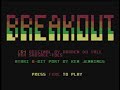 C64 Breakout ported  to Atari 1.0a Update