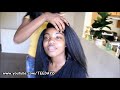 Straight Crochet Braids NEVER LOOKED SO NATURAL!! | TEEDAY6