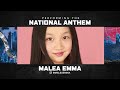 National Anthem at LA Clippers game by #MaleaEmma