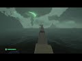 Sinking my first skeleton ship - Sea of Thieves