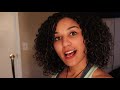 Easy Mixed Curly Hair Routine while Transitioning