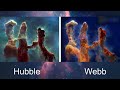 Pillars of Creation In 3D, Created From Webb And Hubble Space Telescope's Data
