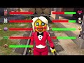 FNAF Hazbin Hotel vs Garten of Banban with HEALTHBARS