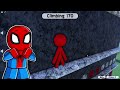 Spiderman & Miles Become STICK FIGURES in Roblox Algicosathlon!