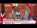 LIVE! ANGRY PRESIDENT RUTO ADRESSING THE NATION NOW TO ANSWER GEN Z AFTER BREAKING INTO PARLIAMENT