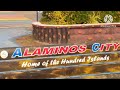 Miniature replica of Hundred Islands/ Colorful koi/ at Alaminos City Wharf