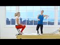 Pilates Reformer Exercise: Tendon Stretch | Pilates Anytime