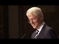 Bill Clinton Gives First of Lecture Series at Georgetown