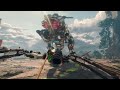 Horizon Call of The Mountain - Thunderjaw Boss Fight (4K 60FPS)