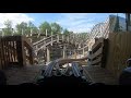 Roar-O-Saurus front seat on-ride 4K POV @60fps Story Land