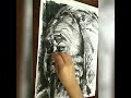 DEEP THOUGHT | CHARCOAL DRAWING