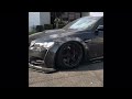 Libertywalk E92 M3, supercharged, bagged, and one loud exhaust system