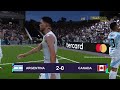 🔴Argentina vs Canadá EN VIVO Copa América - Semifinal Partido EN VIVO Hoy Simulación