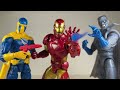 REPULSORS! Iron Man Model 20 Spymaster Grey Gargoyle Villains Avengers Marvel Legends Figure Review