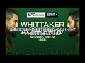 UFC ON ABC 6 WHITTAKER VS ALISKEROV 感想・雑感