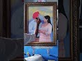 Punjabi Couple Oil Painting