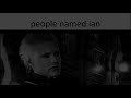 people named ian