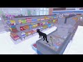 隠れ身の術成功するのか？...黒いシルクハット見えてるけど【Little Kitty Big City】 実況プレイ おまけpart2