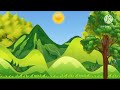 Cartoon Morning | Sunrise Video | Nuture Sound | Morning Birds Sound | Hindi Kahani | Msttoons