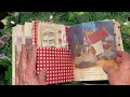 Lady and the Tramp Altered Little Golden Book Junk Journal Flip Thru