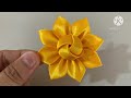How to make ribbon flowers - Amazing ribbon flower tricks - Easy to make with needles