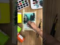 Rainy Forest Path | Acrylic painting for beginners step by step | Paint9 Art