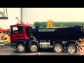 Bruder Backhoe + RC Truck Adventure in Jack City: Jack's Bridge Project with Children Toy Trucks!