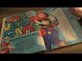 (asmr) Super Mario Gaming Magazine Flip Through