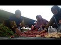 gak di sangka2  Rezeki datang ‼️jualan eceran habis terjual#vlog#akihgs#jualan di pasar