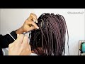 HOW TO: CROCHET BRAIDS FOR BEGINNERS ( step by step) Small Size