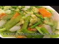 আসল থাই চাইনিজ রেস্টুরেন্টে বাবুর্চির রান্না চাইনিজ মিক্সড ভেজিটেবল রেসিপি! Chinese Vegetable Recipe