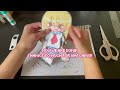 No wire puppet! How to make your wasu puppet blink and wave with long hair! 🌷 yummypastel 🍰 tutorial