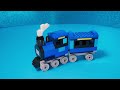 How to make a Lego Steam Train! With parts list!